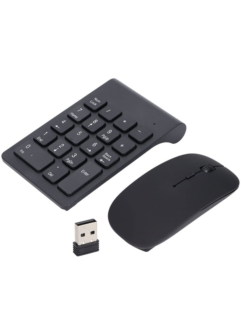 erorex - Number Pad, 1200 DPI Responsive Mouse and Number Pad 18 Keys Numeric Keypad and Mouse Combo - Image 1