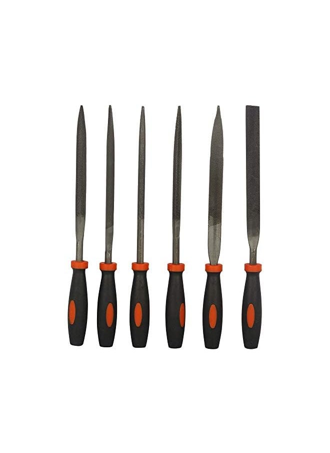 6 Pieces 174Mm Steel Needle File Setfor Wood & Plastic, Orange/Black - Bdht22148 - pzsku/Z572F7B3067AAEC958155Z/45/_/1691728616/4db320ee-7188-473d-b6d7-21b16c9dea1b