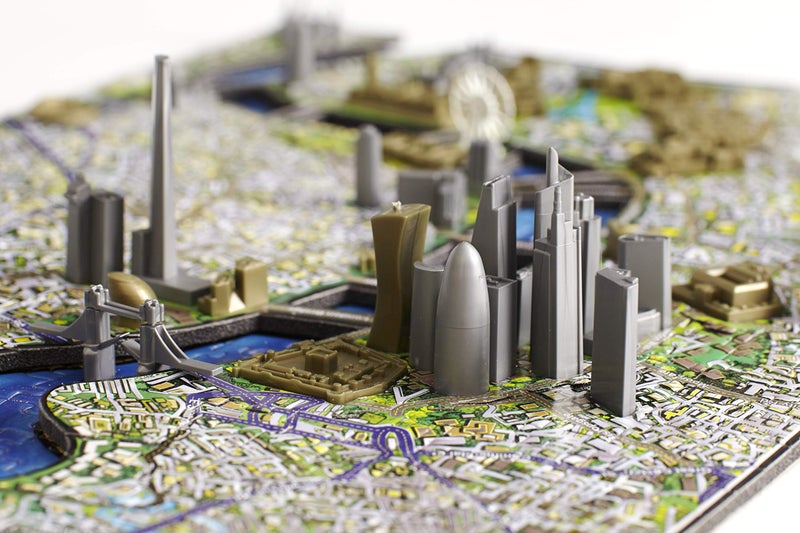 4D Cityscape London England Puzzle - Image 3