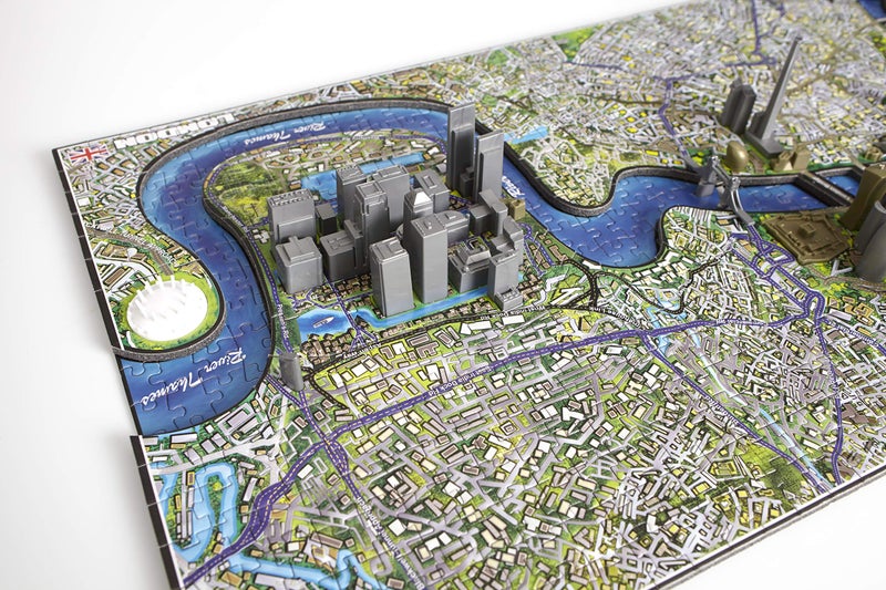 4D Cityscape London England Puzzle - Image 4