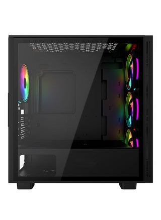 Black with case fan