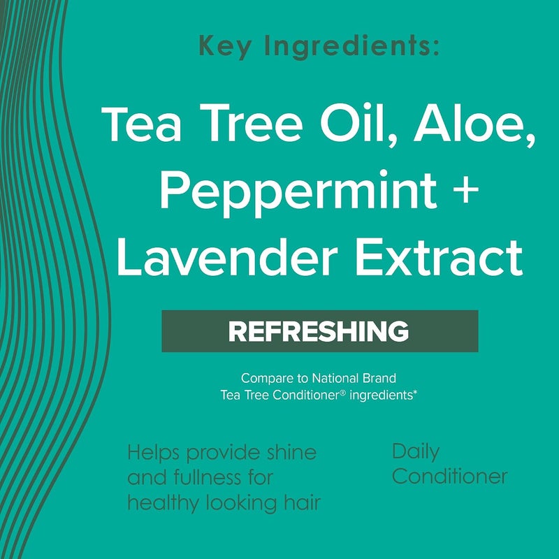 True+Real Tea Tree Conditioner 1014 oz - Image 2