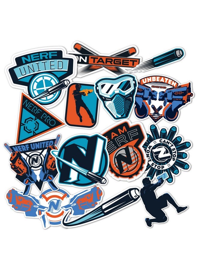 Nerf Stickers 14 Stickers Vinyl Decal Laptop Water Bottle Car Scrapbook Decorations Birthday Favor Party Supplies (25) - pzsku/Z572F9A529306F58ED6A7Z/45/_/1697273433/f1fc4f08-64b7-4219-8a7b-522eca3bb558