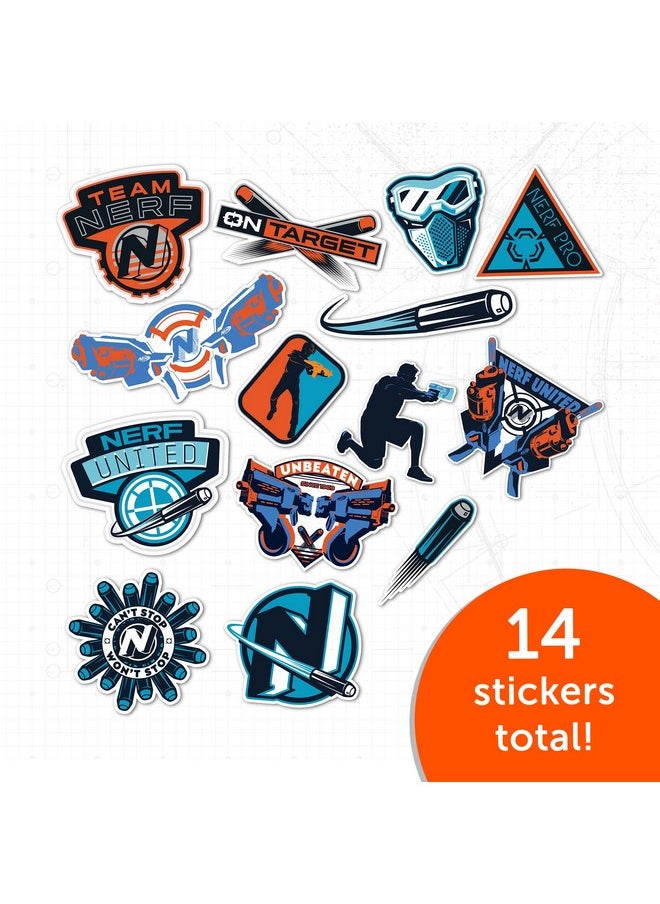 Nerf Stickers 14 Stickers Vinyl Decal Laptop Water Bottle Car Scrapbook Decorations Birthday Favor Party Supplies (25) - pzsku/Z572F9A529306F58ED6A7Z/45/_/1697273463/87dfdd3f-156f-439e-bc77-9c04b7061fac