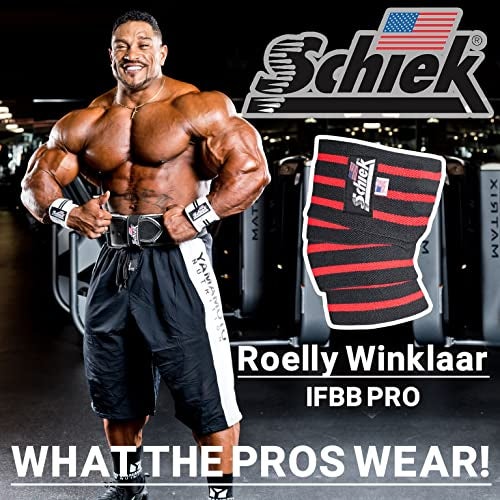 Schiek Knee Wraps (1178B), Black - Image 5