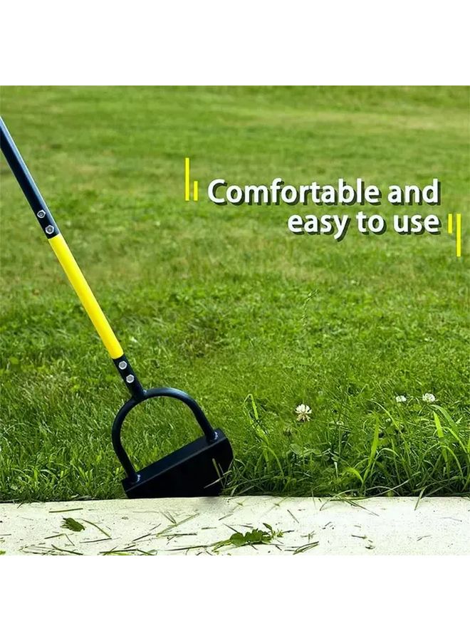 Heavy Duty Manual Lawn Edging Tool With Sharp Saw Tooth Blade Trimming Shovel - Image 3