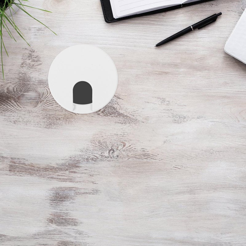 Computer Table Wire Organizer with Versatile Compatibility and Stylish Hole Covers - Image 4
