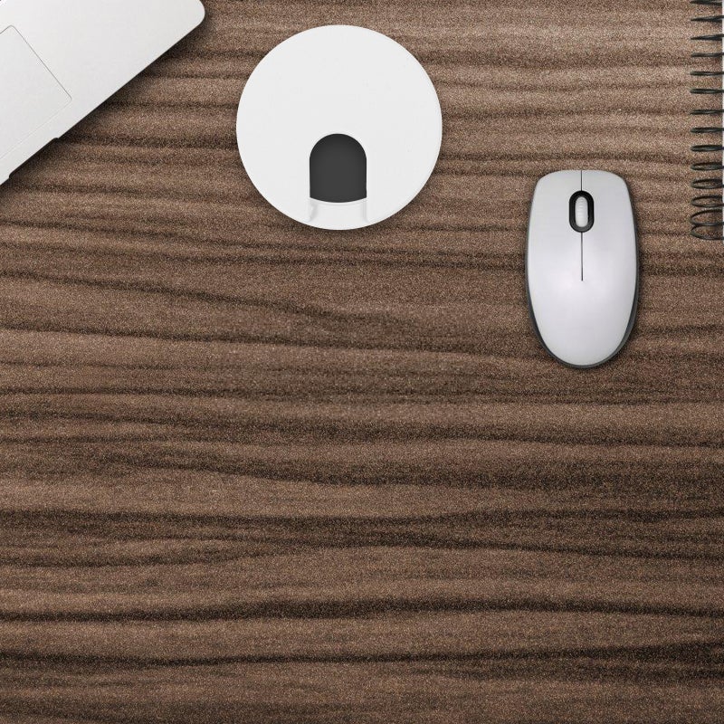 Computer Table Wire Organizer with Versatile Compatibility and Stylish Hole Covers - Image 3