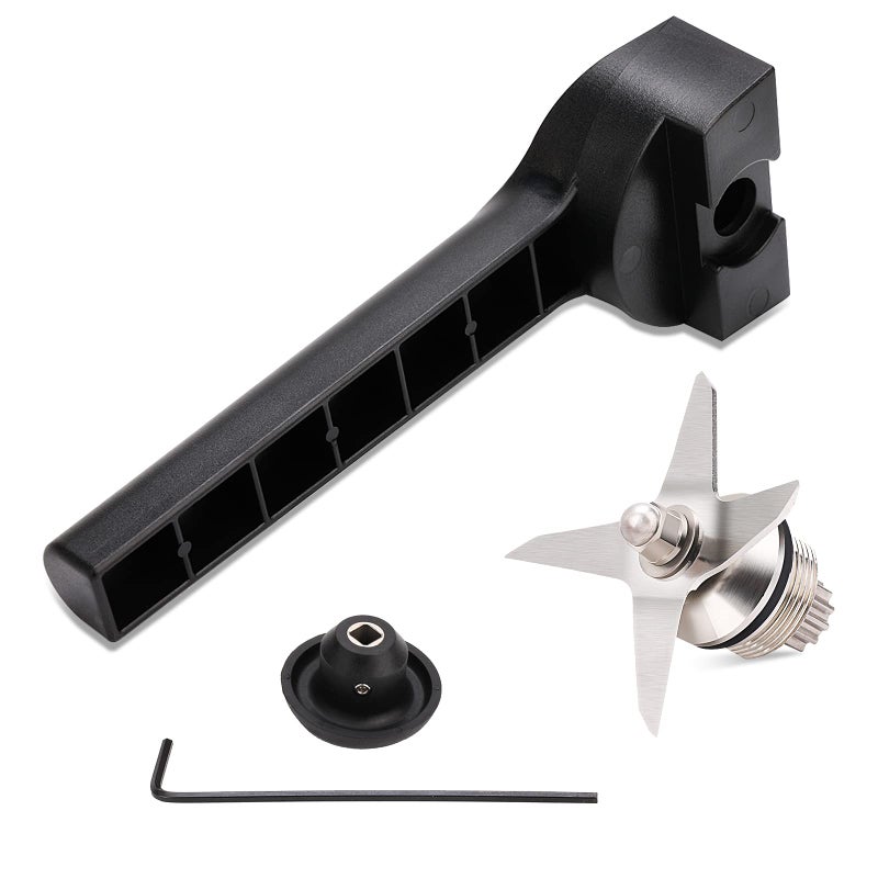 Blender Wet Blade Assembly with Wrench  Drive Socket Removal Tool Kit Vitamix Accessories Cup Replacement Part Compatible with Vitamix 5200 Series Blender 64oz 32oz Mixer Containers Repair Kitchen