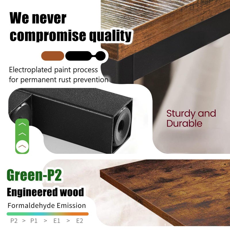 VonDream 3-Tier Desktop Printer Stand, Universal Size Printer Shelf Organizer with Wide Platform, Heavy-Duty Multi-Purpose Office Desk Shelves for Home Office Organization - Image 4