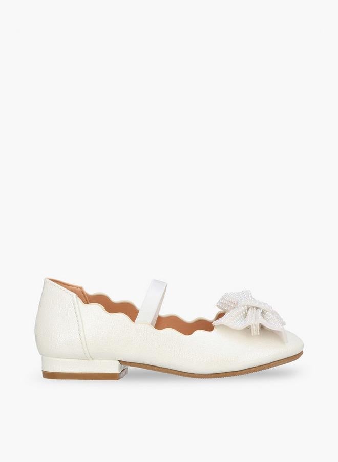 Celeste Girls Slip-On Ballerina Shoes - Image 1