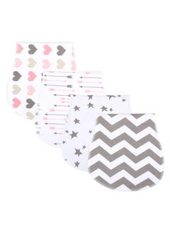 Moro Moro Curvy Burp Towel – Super Absorbent & Soft Cotton  - Image 1