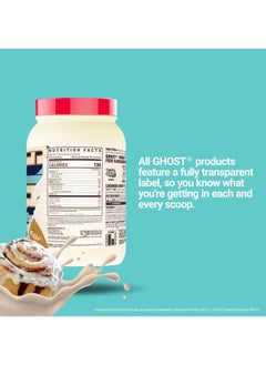 Ghost Whey Protein Powder - Cinnabon - (27 Servings)  - Image 3