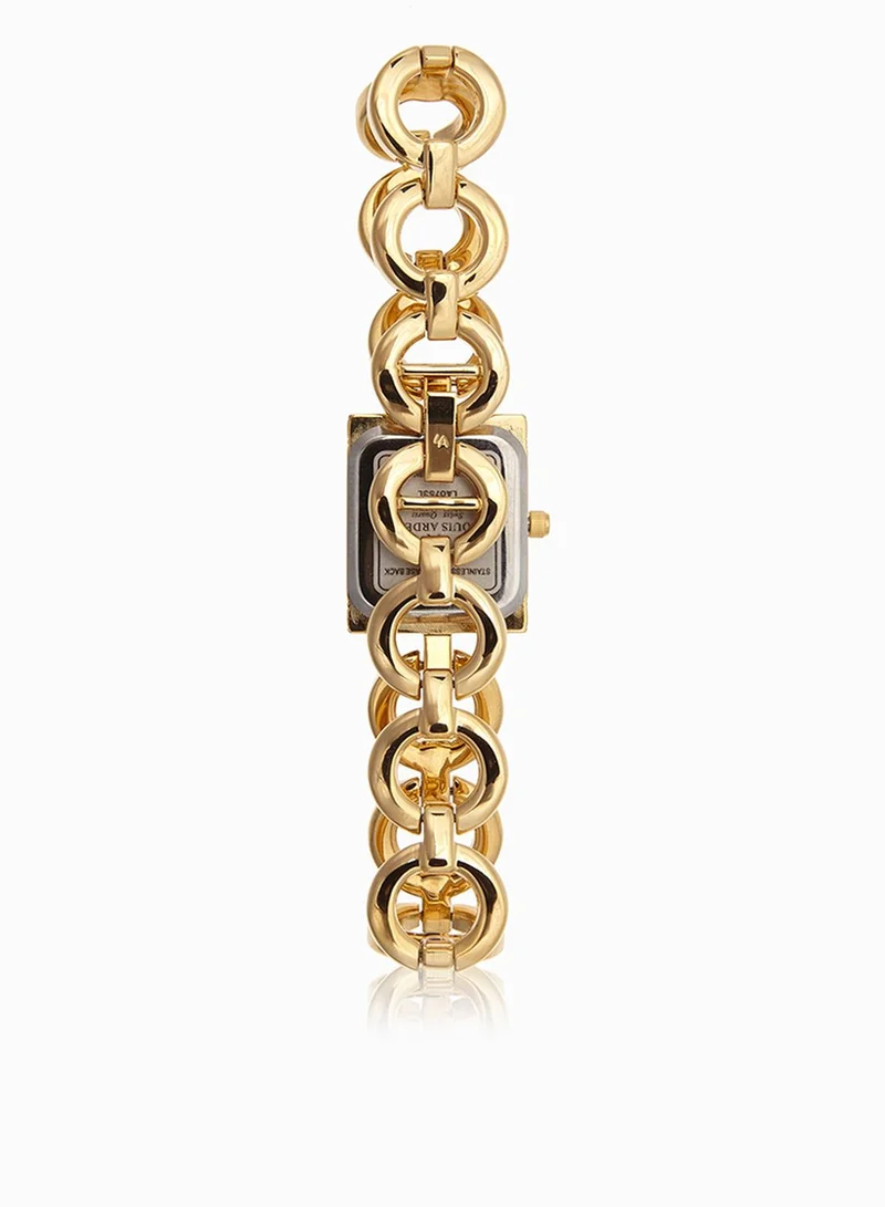 LOUIS ARDEN Rectangle Stone Watch