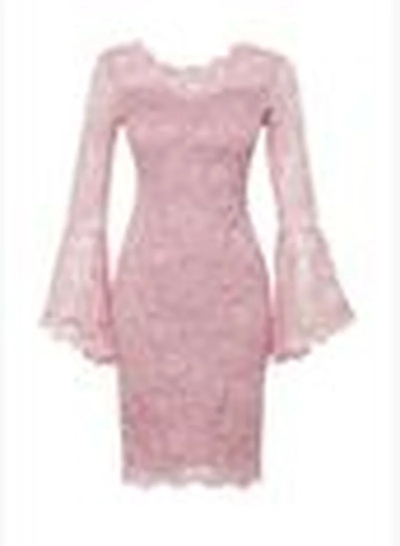 trendyol Lace Trumpet Dress