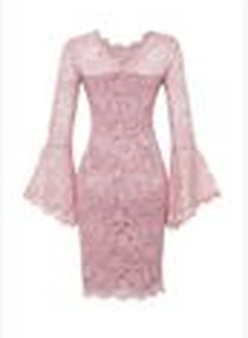 trendyol Lace Trumpet Dress