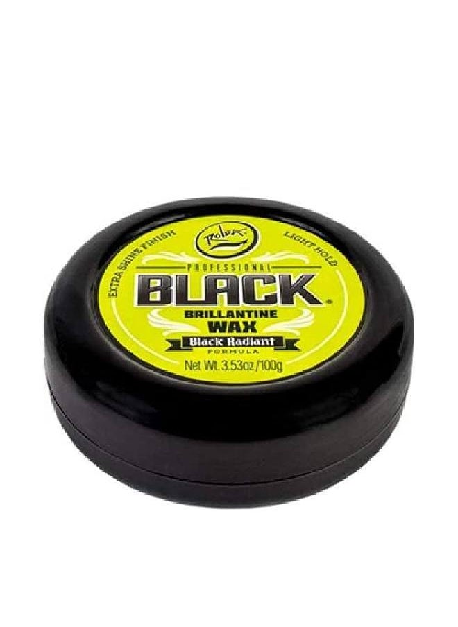 Rolda Black Brilliantine Temporary Hair Color Wax  - Image 2