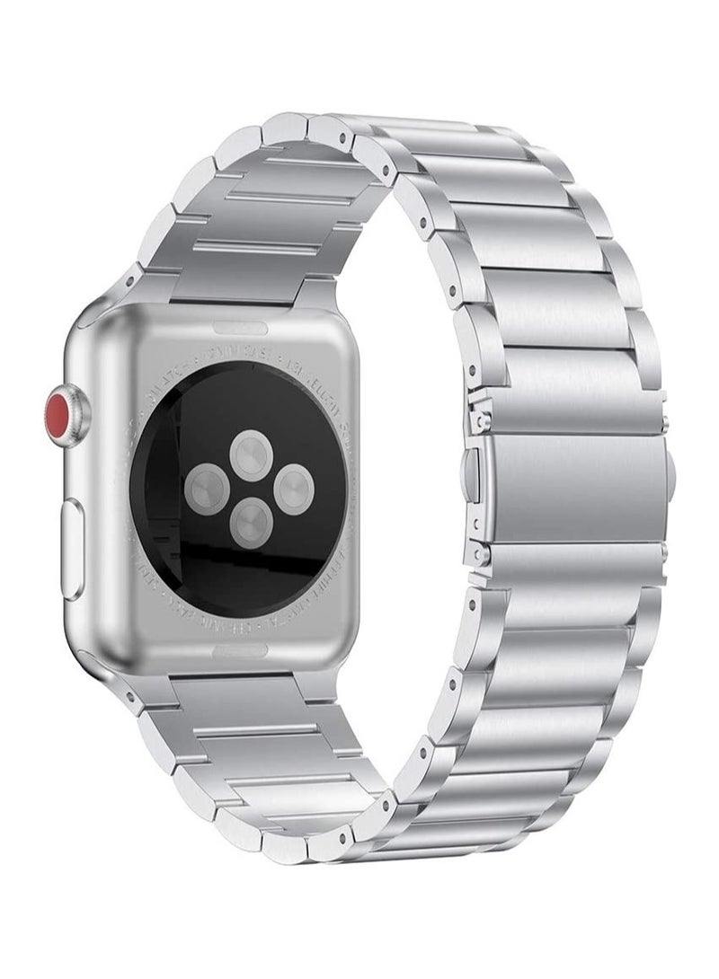 ELTRAZONE Stainless Steel Strap Metal Bracelet for Apple Watch Series 6/5/4/3/2/SE - 38/40 mm - Image 2