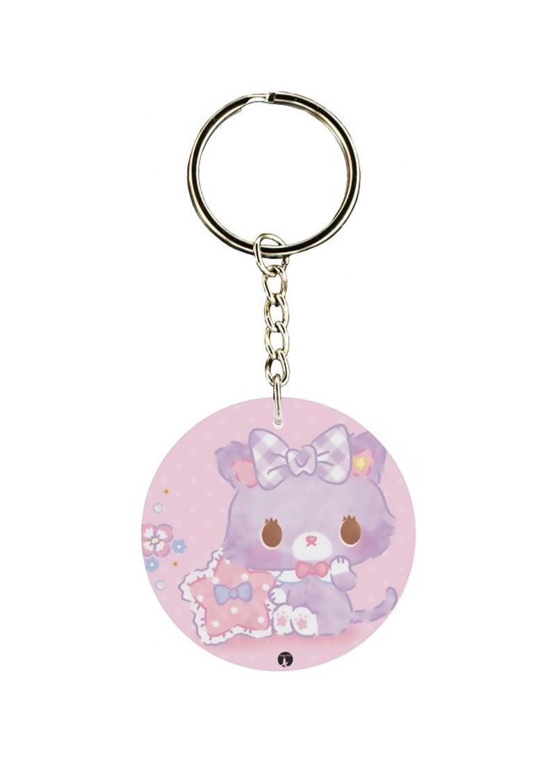 RKN Cartoon Printed Double Sided Keychain