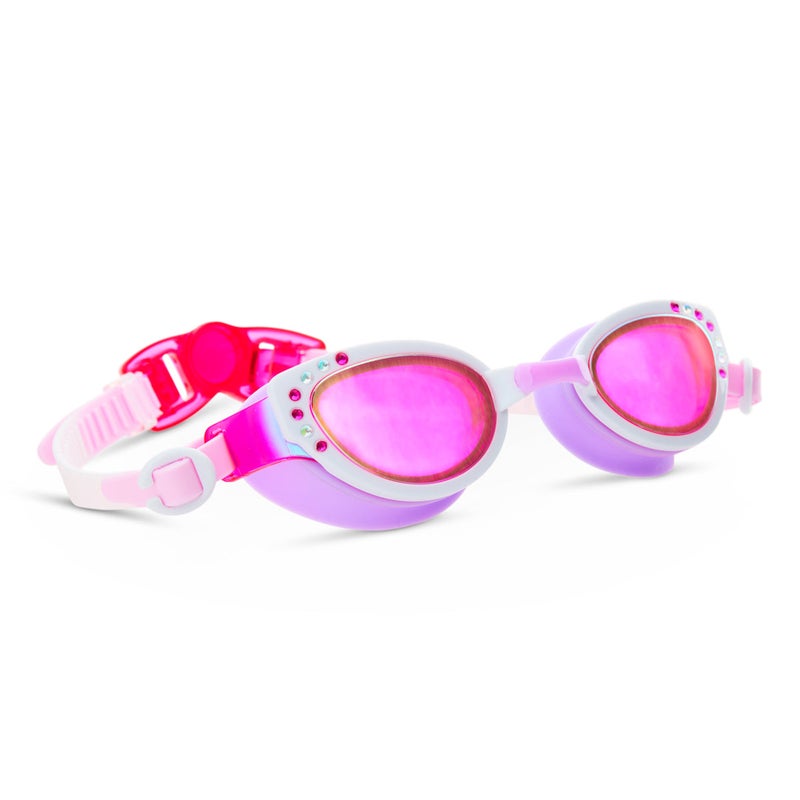Bling2O Miss Lux In Diamond Swim Goggles (Pink/Purple) - Image 2