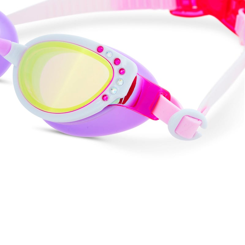 Bling2O Miss Lux In Diamond Swim Goggles (Pink/Purple) - Image 3