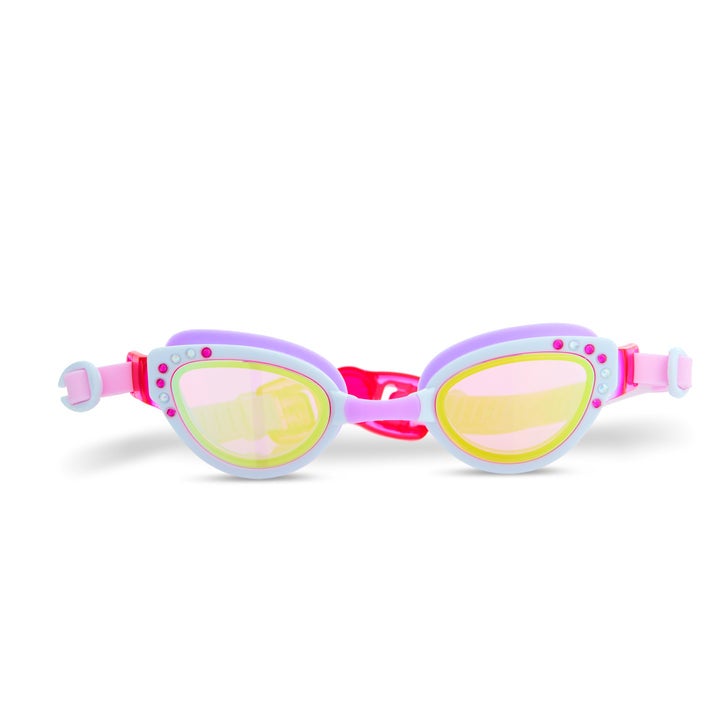 Bling2O Miss Lux In Diamond Swim Goggles (Pink/Purple) - Image 1