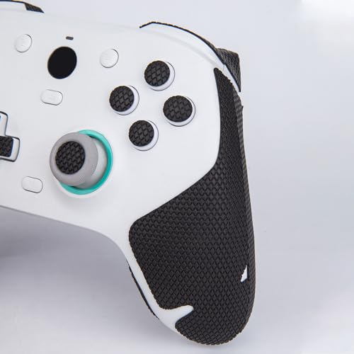 TALONGAMES Controller Grips Tape Compatible with GameSir G7 HE / G7 SE / G7, Anti-Slip, Sweat-Absorbent, Textured Skin kit, for Controllers Handle Grips, Buttons, Triggers (Classic Version - Black) - Image 4