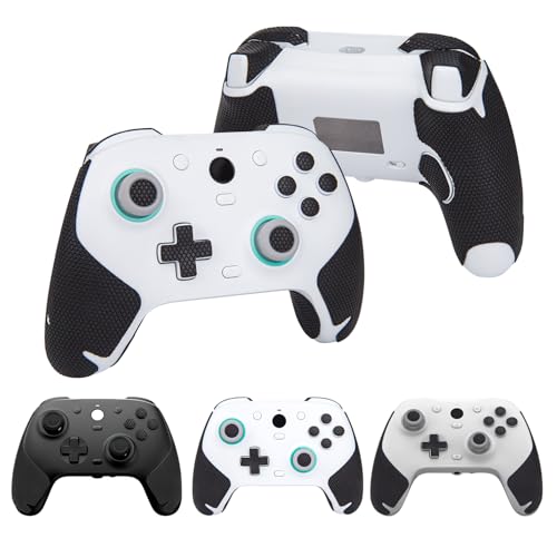 TALONGAMES Controller Grips Tape Compatible with GameSir G7 HE / G7 SE / G7, Anti-Slip, Sweat-Absorbent, Textured Skin kit, for Controllers Handle Grips, Buttons, Triggers (Classic Version - Black) - Image 1