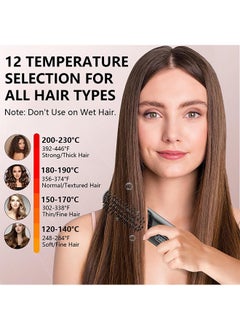 Portable Cordless Hair Straightener Brush, 2 in 1 Negative Ion Straightening Brush,65 Mins Long Battery Hot Comb Hair Straightener,12 Temp Settings Anti-Scald,USB Rechargeable - pzsku/Z5730EF35DEABC28921F3Z/45/_/1716860839/eaba3982-52de-4435-83e4-252dbfed79d2