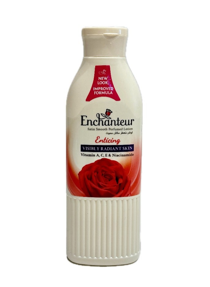 Enchanteur Satin Smooth Enticing Perfumed Body Lotion - 250 ml