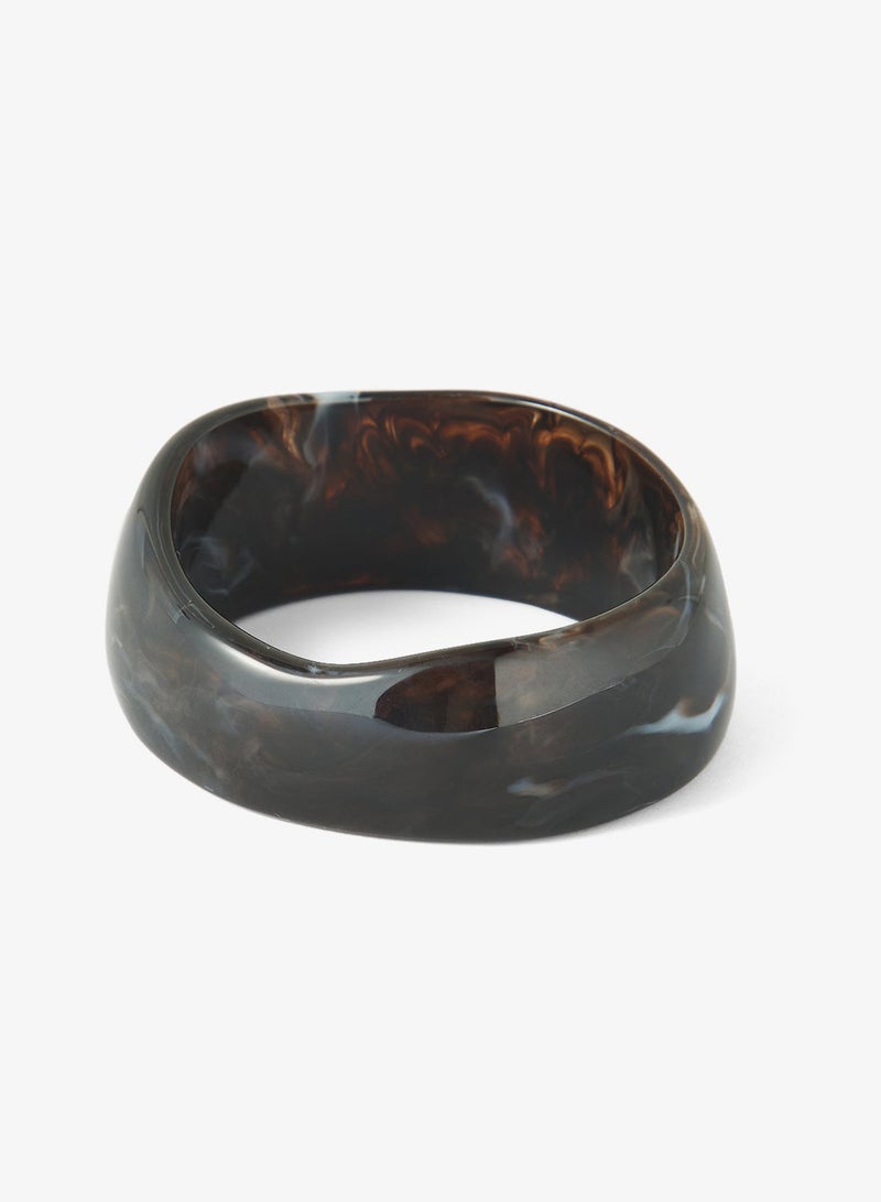 Ginger 3PK Chunky Resin Bangle - Image 4