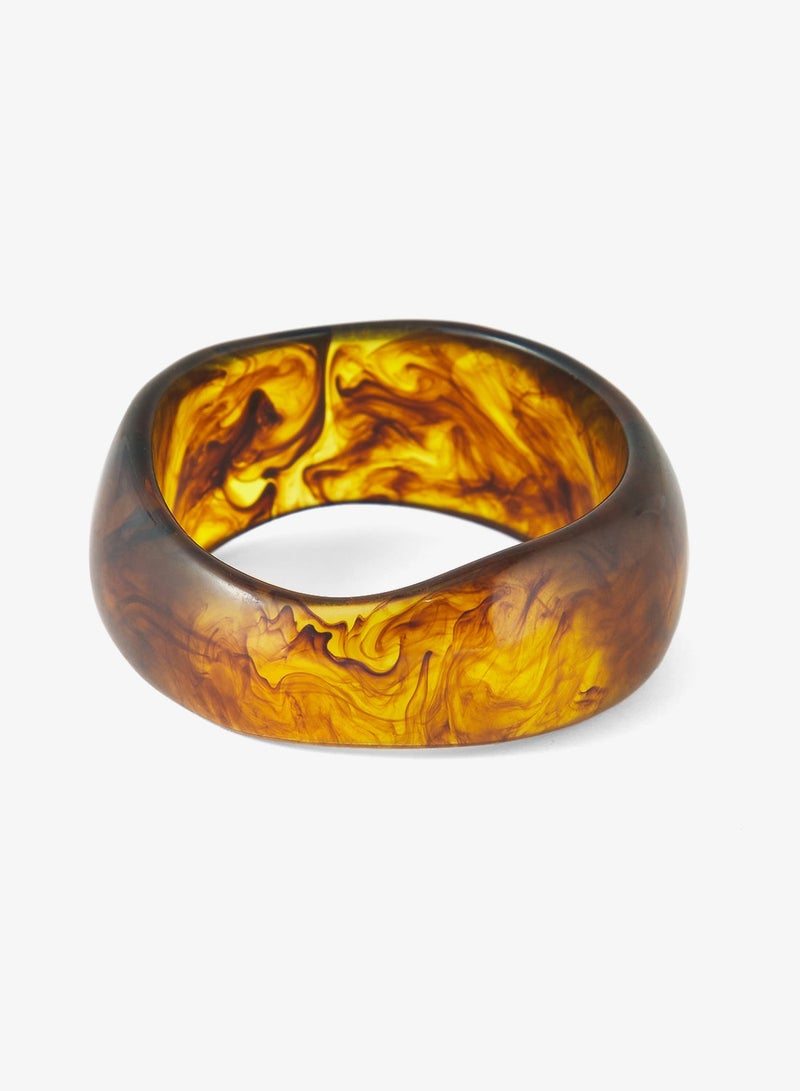 Ginger 3PK Chunky Resin Bangle - Image 3