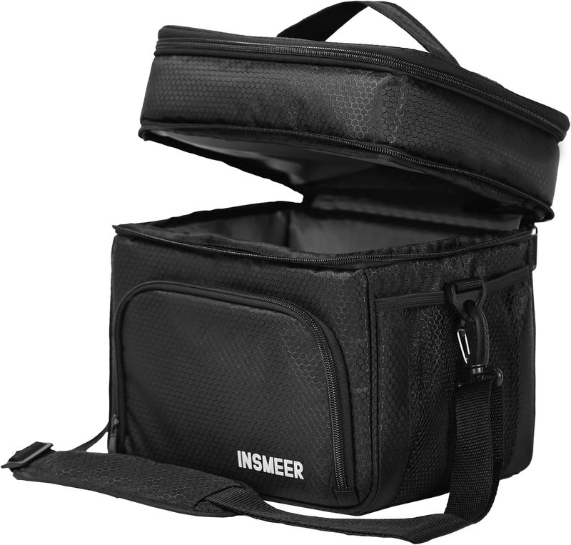 Large Insulated Lunch Bag 16L - Double Deck Cooler for Adults, Men, Women, Perfect for Travel, Camping, School, and Office - Image 1