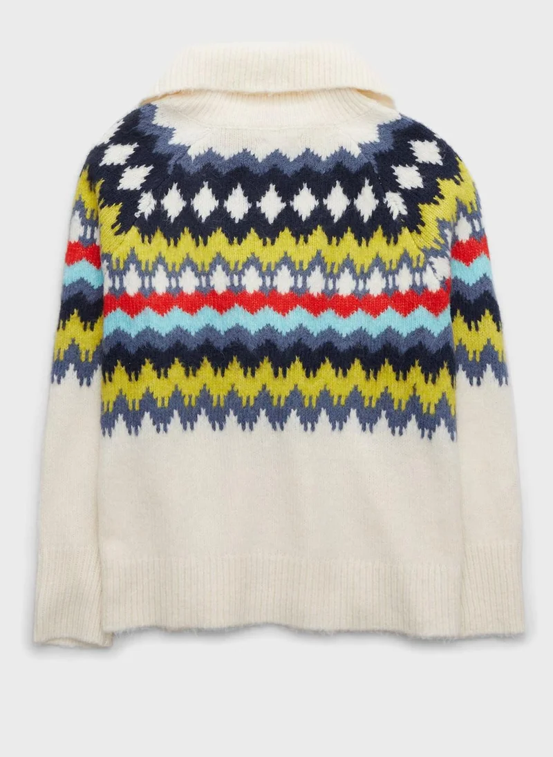 آري من امريكان ايجل Zip Detail Sweater