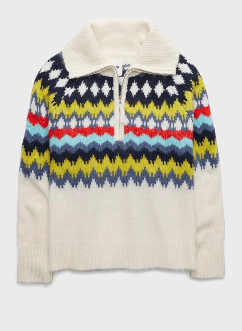 آري من امريكان ايجل Zip Detail Sweater