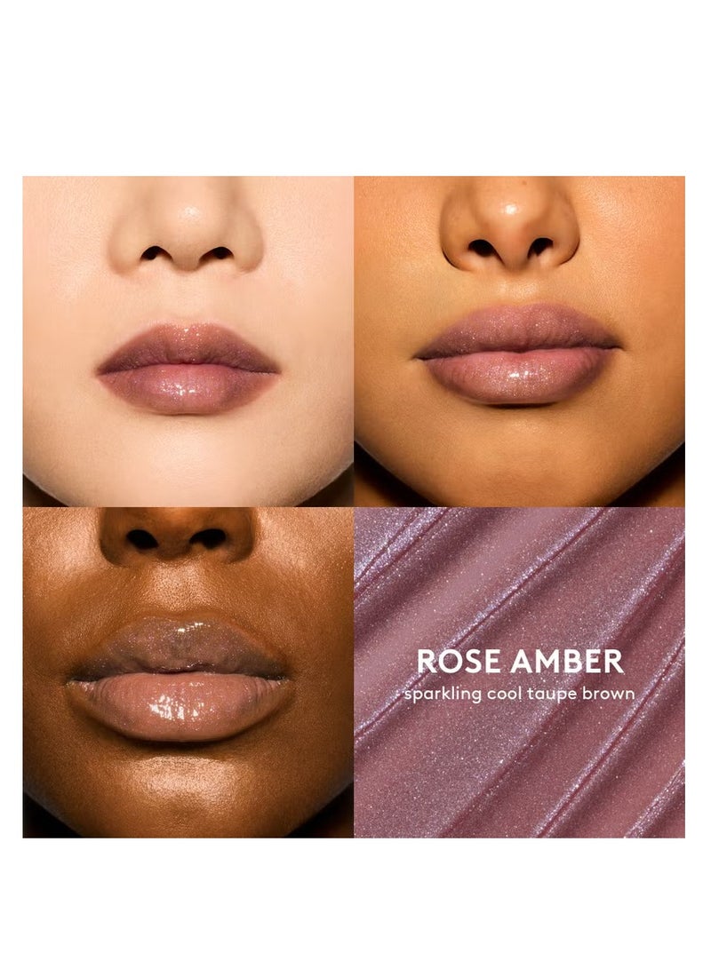 فنتي زيت لمعان الشفاه فنتي بيوتي، روز أمبر، 9 مل - Image 2