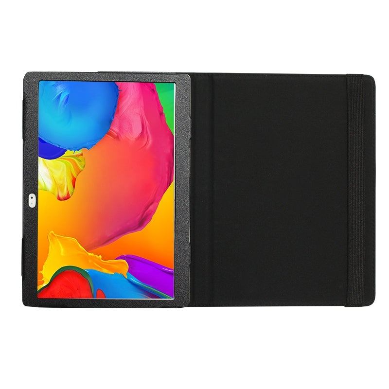 ألدو كيوب جراب جلدي أفقي مانع للانزلاق مع حامل لهاتف X Neo (Wmc0370) (أسود) - Image 2