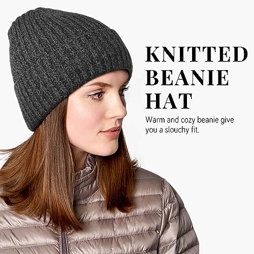 OZERO Knit Beanie Winter Hat, Thermal Thick Polar Fleece Snow Skull Cap for Men and Women - Image 3