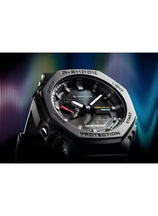 G-SHOCK Men's Resin Analog-Digital Watch GA-B2100-1A1DR - 45.4 mm