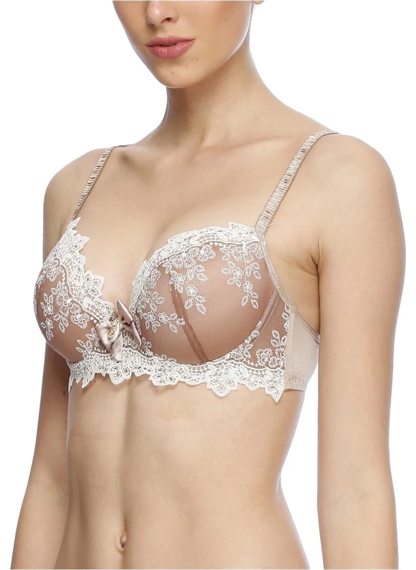 ماجيك فورم Y4592 Lace Pop-Up Padded Bust 2 Sizes Larger Sponge Bra