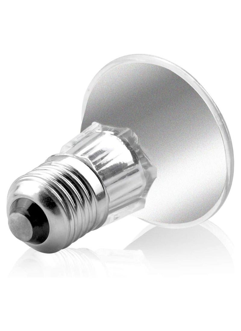 SYOSI - Reptile Halogen Bulbs E27 50W Dimmable UVA/UVB Full Spectrum Tortoise Heating Bulb Backlight Basking Spotlight for Turtle Lizard Snake Amphibian - Image 1