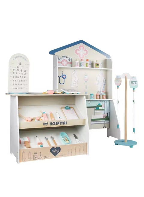 Little Doctor Clinic Toy Wood