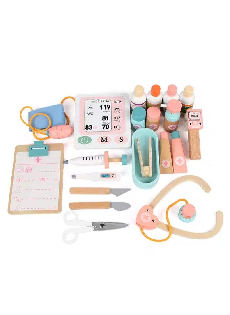 Little Doctor Clinic Toy Wood