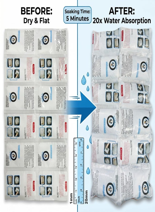 WORLD-BIO Ice Packs for Shipping, Long Lasting Dry Ice Packs for Coolers, Reusable Dry ice Shipping Kit, 24+ Hour Freeze Power Pack, Keep Food Frozen While Travelling, 6x6 Cell Pack Bulk 8 Sheets, 288Cells - Image 5