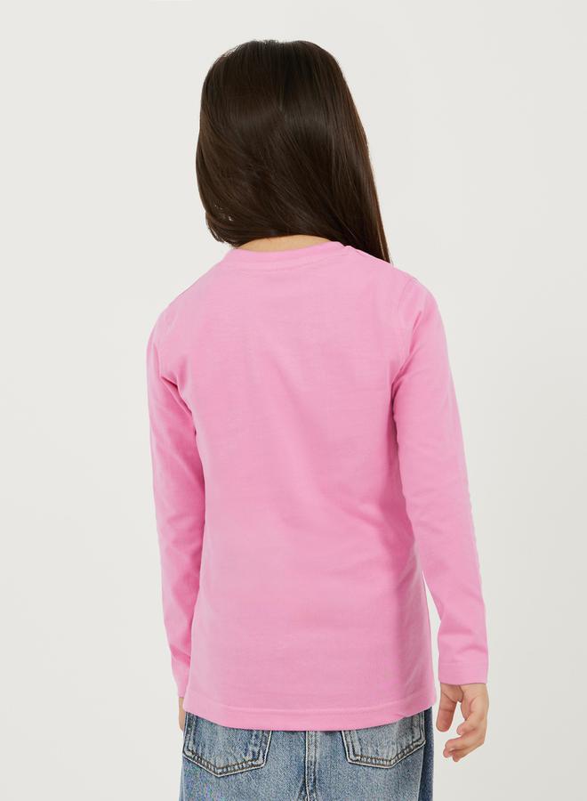 Styli Solid Round Neck T-Shirt - Image 5