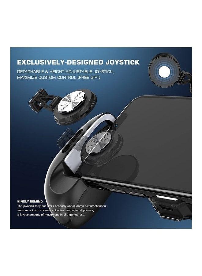 NIBEMINENT F8 Pro Snowgon Mobile Joystick Game Controller with Cooling Fan Smartphone Cooler for Android Phone / iPhone Gamepad  - Image 5