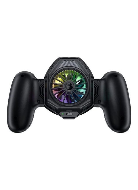 F8 Pro Snowgon Mobile Joystick Game Controller with Cooling Fan Smartphone Cooler for Android Phone / iPhone Gamepad