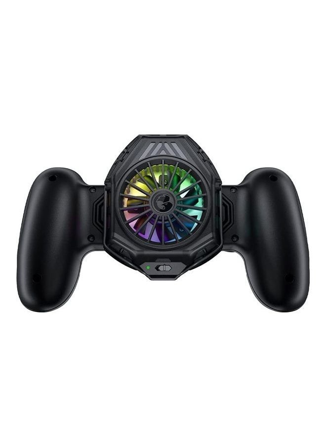 NIBEMINENT F8 Pro Snowgon Mobile Joystick Game Controller with Cooling Fan Smartphone Cooler for Android Phone / iPhone Gamepad  - Image 1