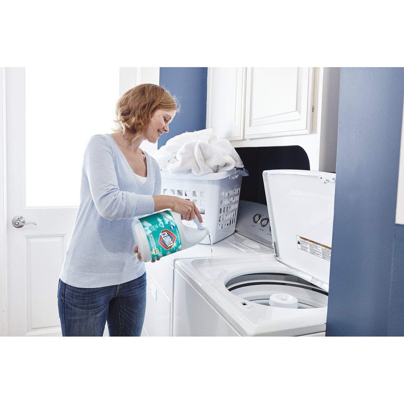 Clorox Splash-Less Bleach, Clean Linen Scent, 55 Ounces, 2 Pack (110 Ounces Total), Real Bleach Made Simple™ - Image 4
