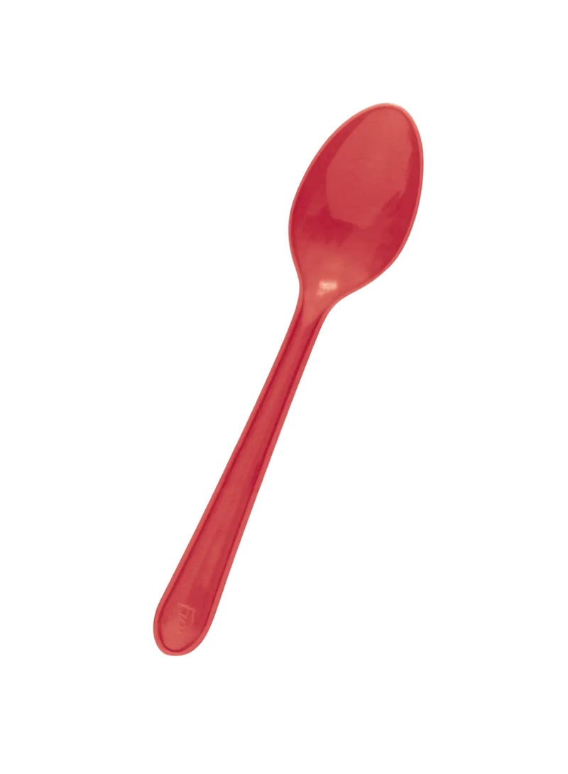 Fun Colors Biodegradable Spoons 18 Pcs - Image 2